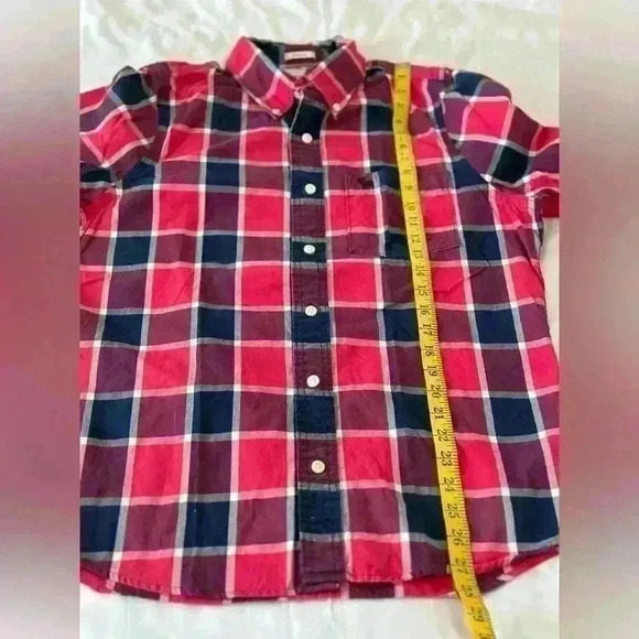 Abercrombie & Fitch Men’s Button Up Plaid Long Sleeve Shirt Lot of 3 Size Large - Picture 13 of 15